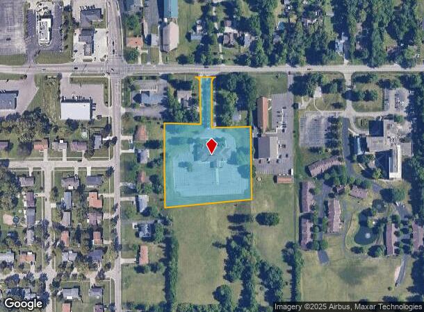  1350 Millville Ave, Hamilton, OH Parcel Map