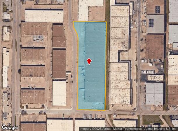  4900 Sharp St, Dallas, TX Parcel Map