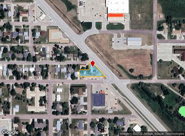 1127 E 7Th St, Winner, SD Parcel Map