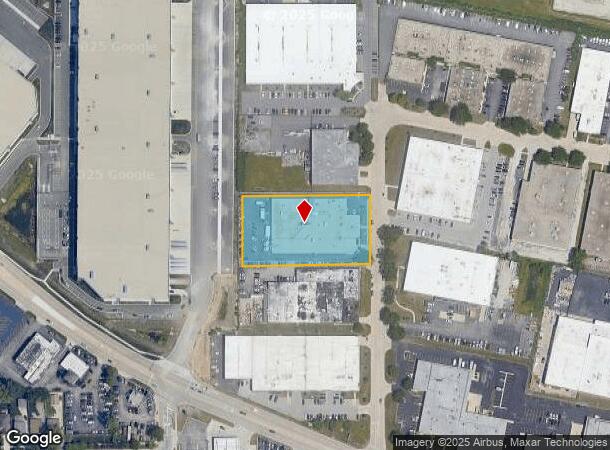 744 N Oaklawn Ave, Elmhurst, IL Parcel Map