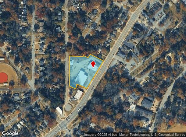  1747 Warm Springs Rd, Columbus, GA Parcel Map