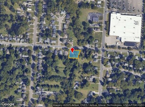  3865 Doney St, Columbus, OH Parcel Map