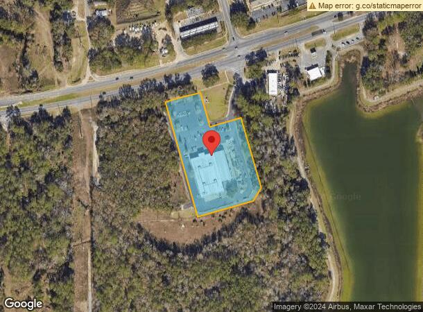  5743 W Tennessee St, Tallahassee, FL Parcel Map