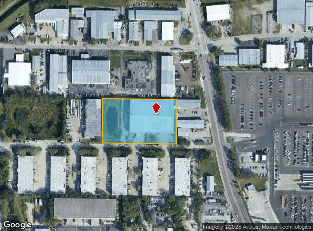  5411 Pioneer Park Blvd, Tampa, FL Parcel Map