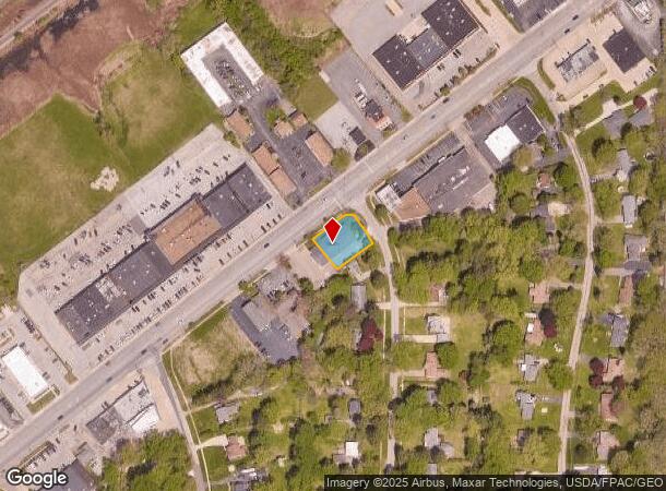  7560 Mentor Ave, Mentor, OH Parcel Map