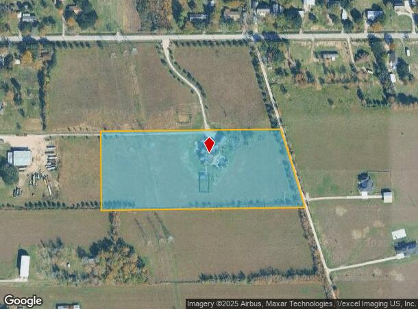  13500 Bohemian Hall Rd, Crosby, TX Parcel Map