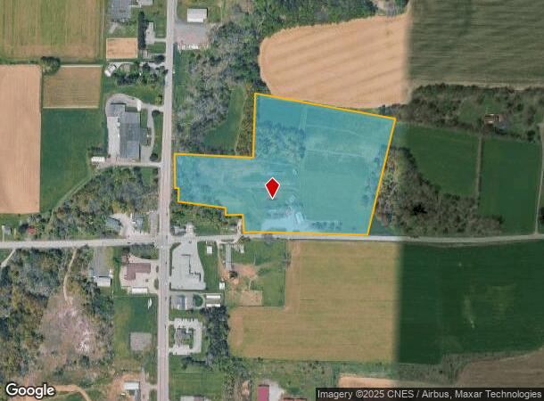  13760 E Schutt Rd, Chaffee, NY Parcel Map