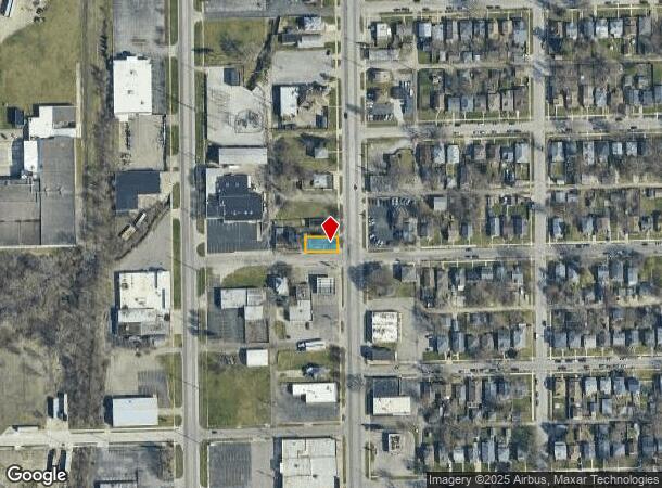  2525 S Michigan St, South Bend, IN Parcel Map