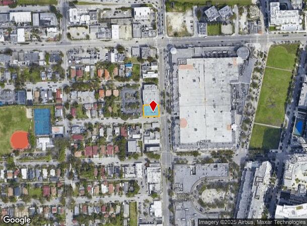 3452 N Miami Ave, Miami, FL Parcel Map