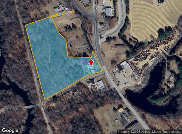 215 Stafford Rd, Mansfield Center, CT Parcel Map