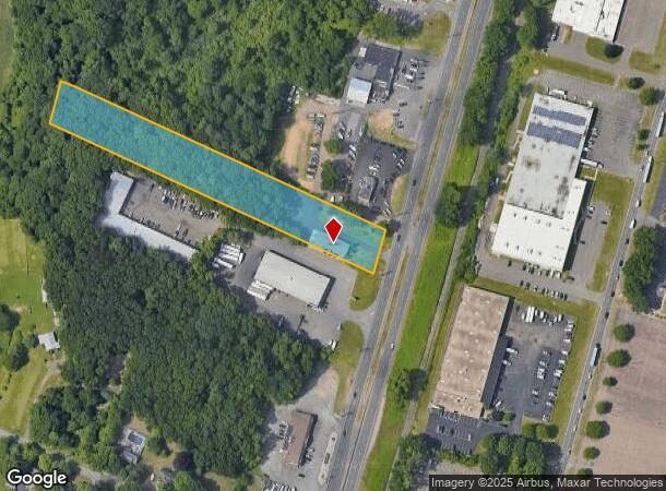 701 John Fitch Blvd, South Windsor, CT Parcel Map