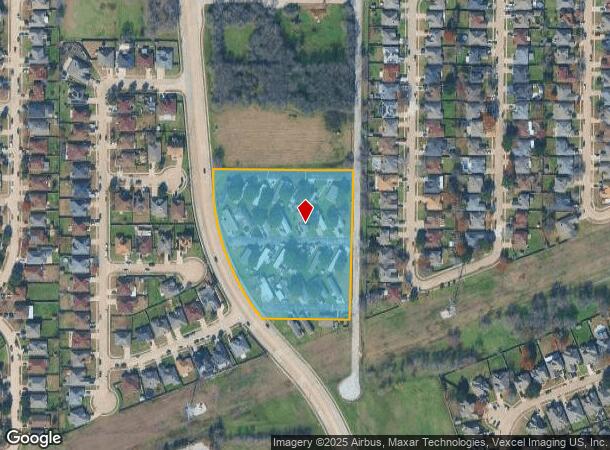 6130 Arlington Webb Rd, Arlington, TX Parcel Map
