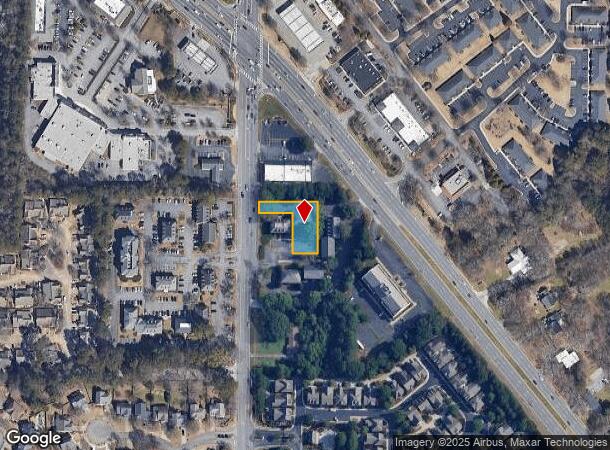  10931 Crabapple Rd, Roswell, GA Parcel Map