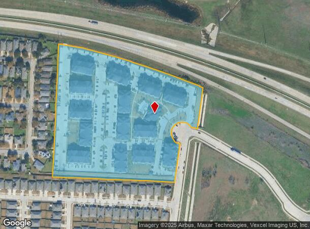  2951 Picadilly Ln, Denton, TX Parcel Map