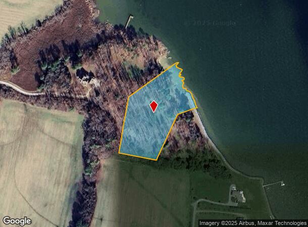 21576 Spinnaker Way, Tilghman, MD Parcel Map