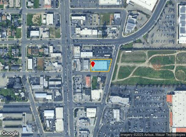 54 E Birch Ave, Fresno, CA Parcel Map