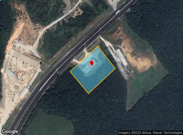  2600 George Wallace Blvd, Tuscumbia, AL Parcel Map