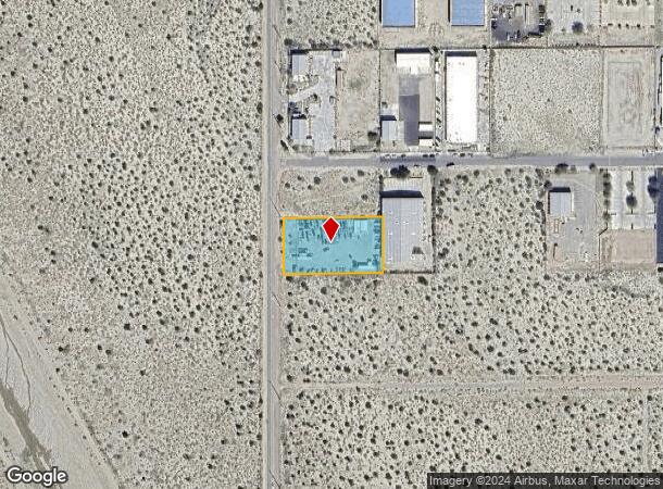  14350 Little Morongo Rd, Desert Hot Springs, CA Parcel Map