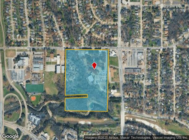  550 E Ann Arbor Ave, Dallas, TX Parcel Map