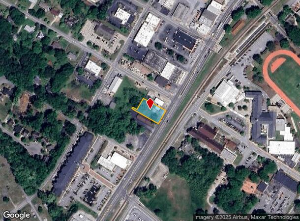 105 W Broad St, Fairburn, GA Parcel Map