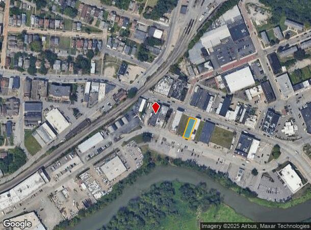  611 Chartiers Ave, Mc Kees Rocks, PA Parcel Map