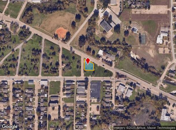  602 E Avenue B, Garland, TX Parcel Map