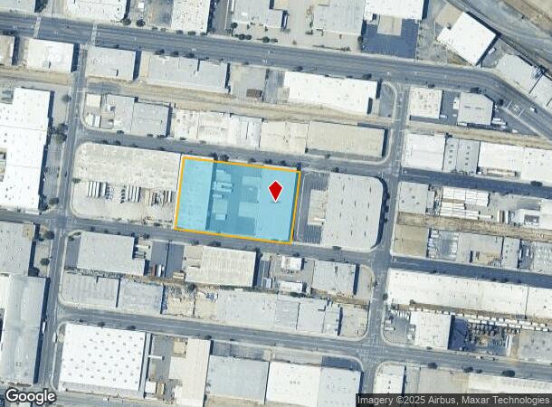  4592 E 49Th St, Los Angeles, CA Parcel Map