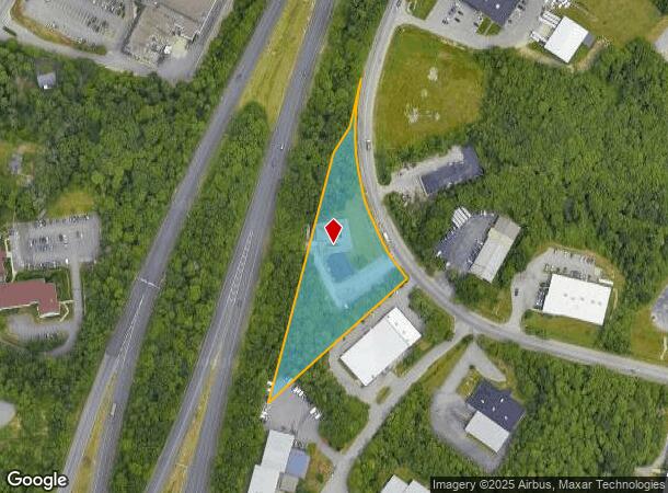  593 Airport Rd, Fall River, MA Parcel Map