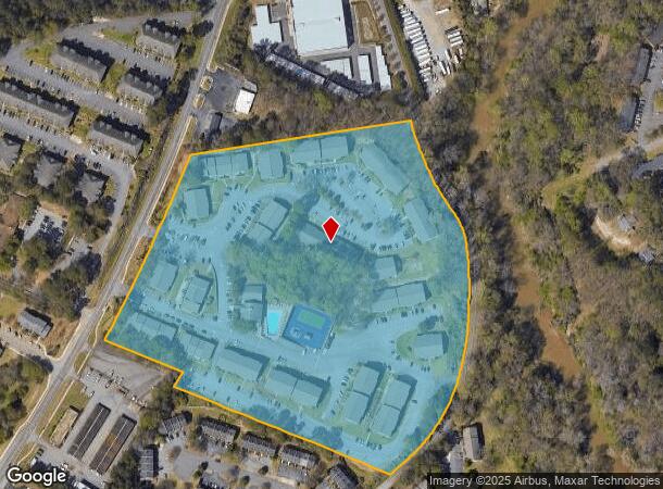 195 Epps Bridge Rd, Athens, GA Parcel Map