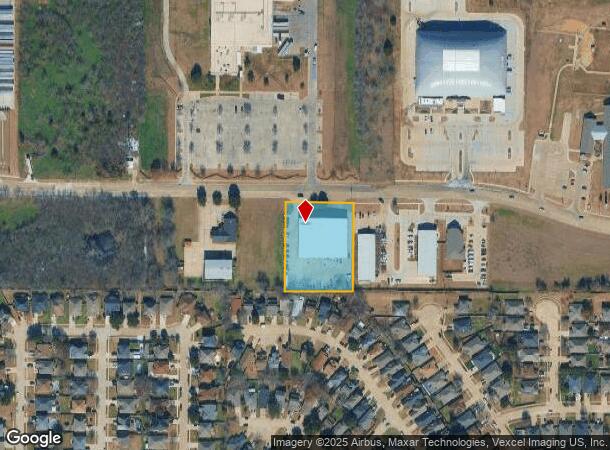 2345 W Warrior Trl, Grand Prairie, TX Parcel Map