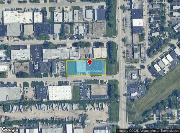 12 W Factory Rd, Addison, IL Parcel Map