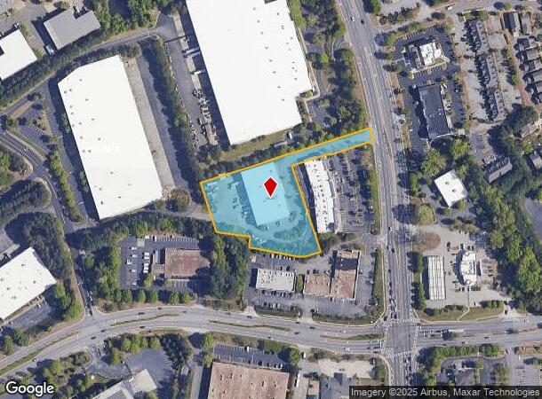 3374 Lawrenceville Suwanee Rd, Suwanee, GA Parcel Map