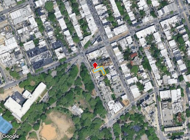 888 Lorimer St, Brooklyn, NY Parcel Map