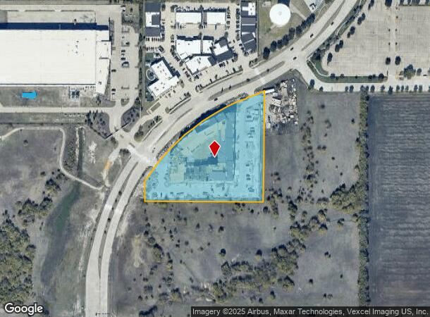 6820 Communications Pkwy, Plano, TX Parcel Map