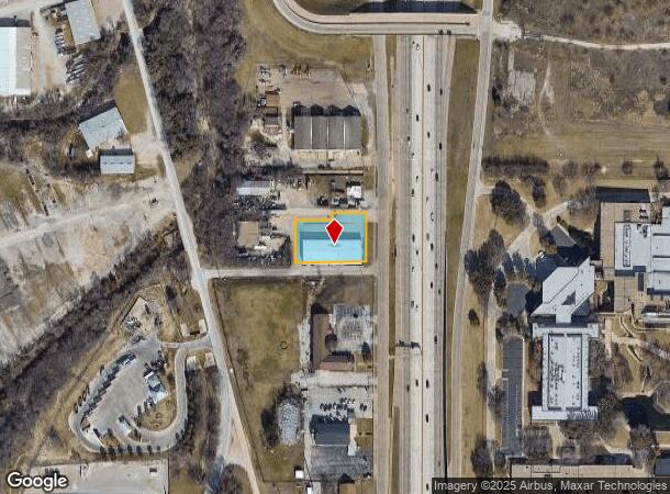  6206 South Fwy, Fort Worth, TX Parcel Map