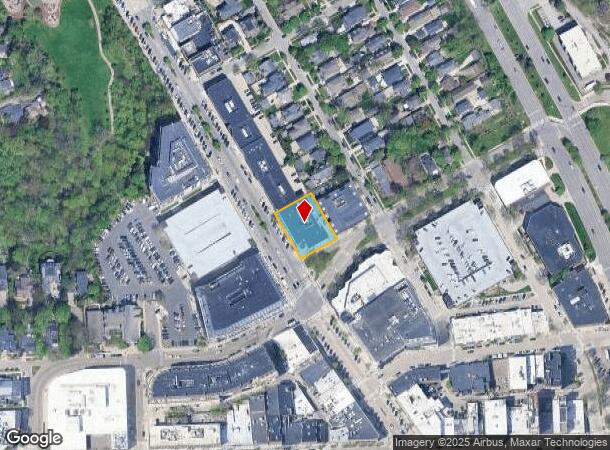 322 N Old Woodward Ave, Birmingham, MI Parcel Map