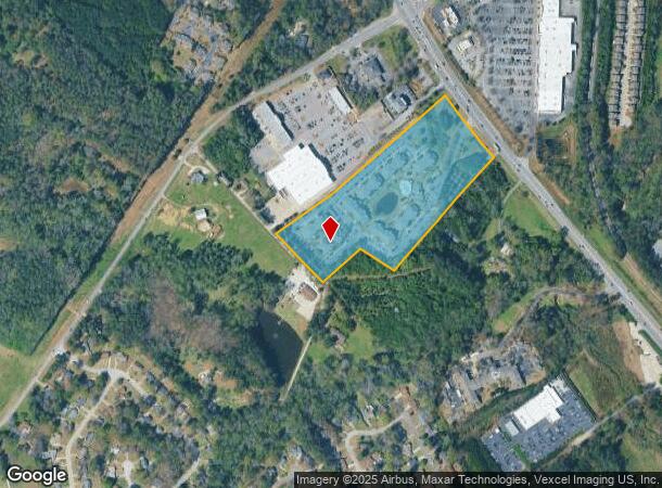 4206 Washington Rd, Evans, GA Parcel Map