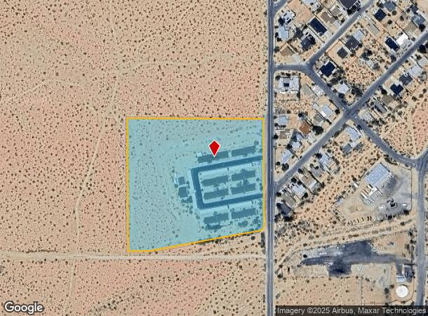 6036 Sunset Rd, Joshua Tree, CA Parcel Map