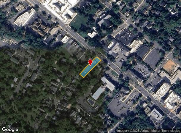  819 W Broad St, Falls Church, VA Parcel Map