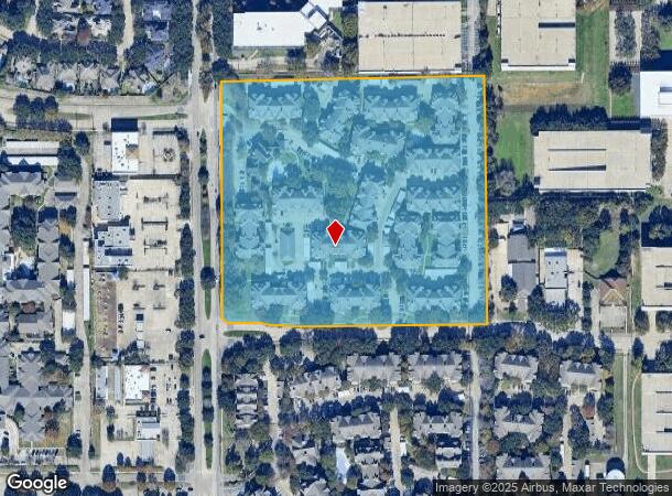 1333 Eldridge Pkwy, Houston, TX Parcel Map