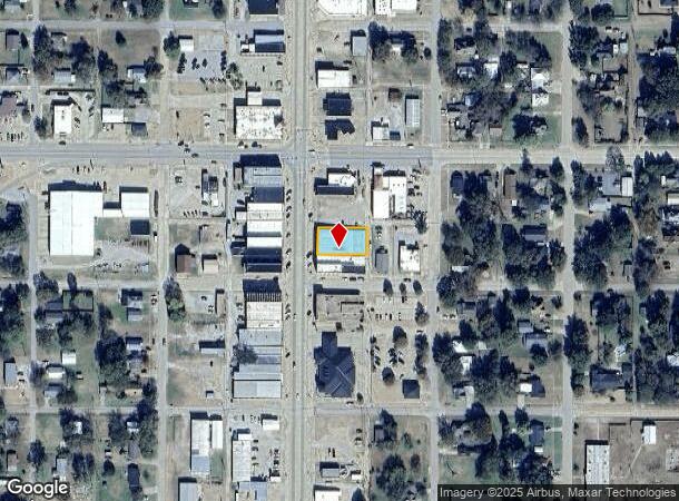 908 N Jim Thorpe Blvd, Prague, OK Parcel Map