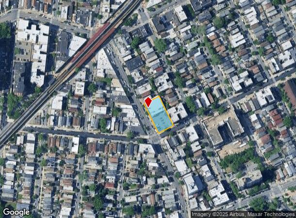  1710 Crosby Ave, Bronx, NY Parcel Map