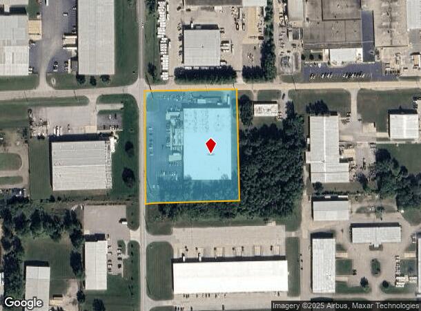  2810 Jeanwood Dr, Elkhart, IN Parcel Map