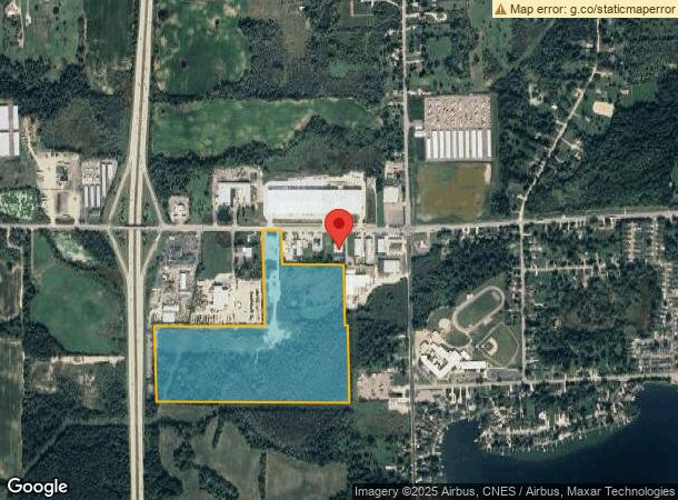  3145 W Thompson Rd, Fenton, MI Parcel Map