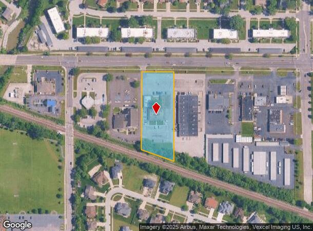  1644 45Th St, Munster, IN Parcel Map