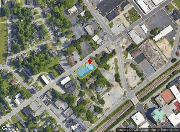  615 W English Rd, High Point, NC Parcel Map