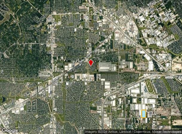  9626 Fallbrook Pines Dr, Houston, TX Parcel Map