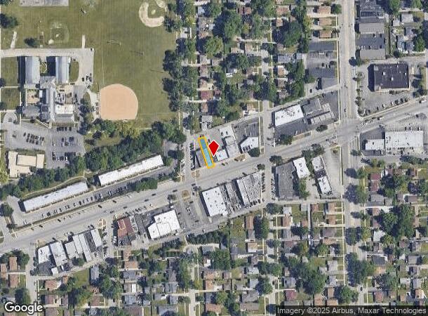  4846 Butterfield Rd, Hillside, IL Parcel Map