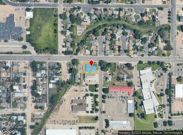 3705 Carson Ave, Evans, CO Parcel Map