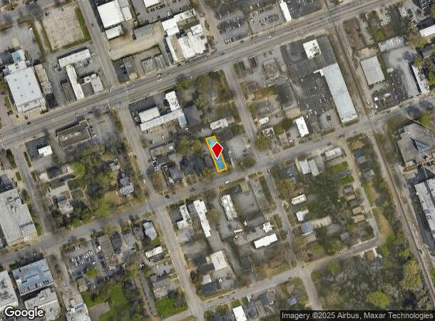 1819 Hampton St, Columbia, SC Parcel Map